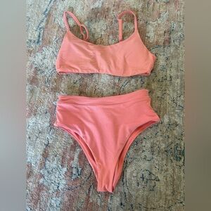 Coral Bikini Set